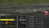 Минималистическая панель из серии Октагон для World of Tanks 0.9.17.1
